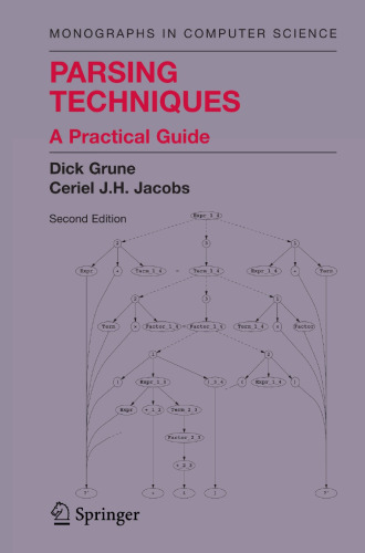 خرید و دانلود نسخه کامل کتاب Parsing Techniques. A practical Guide
