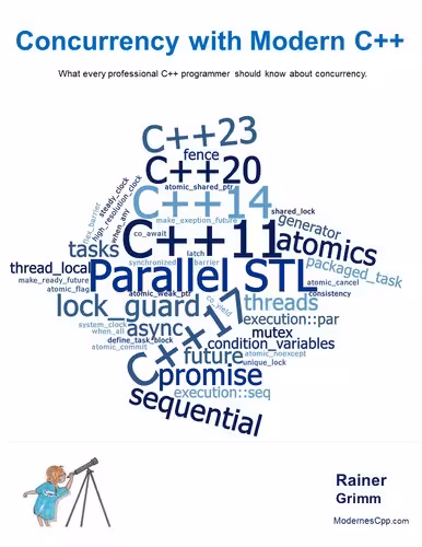 خرید و دانلود نسخه کامل کتاب Concurrency with Modern C  : What every professional C   programmer should know about concurrency.