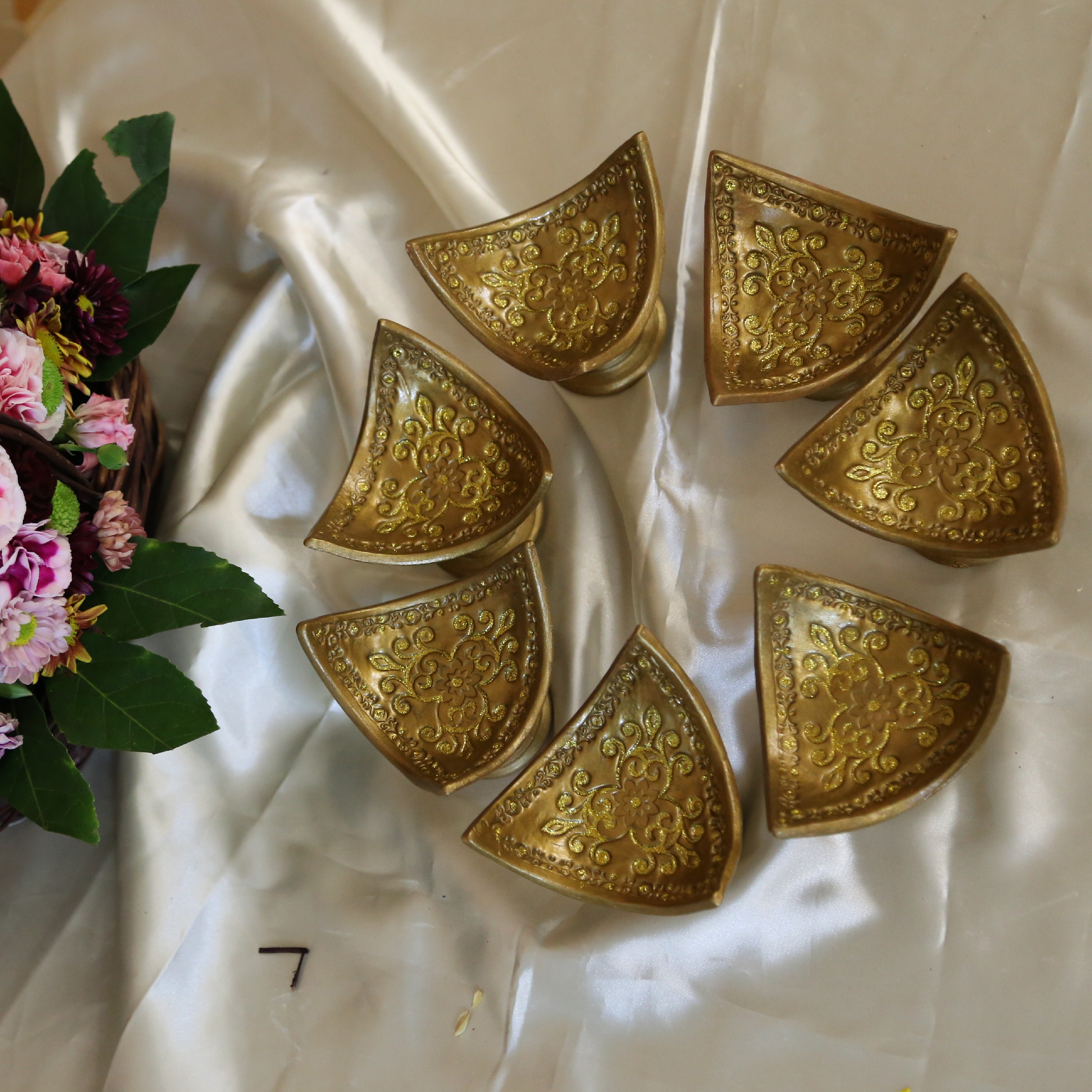 هفت سین پایه دار  سه گوش