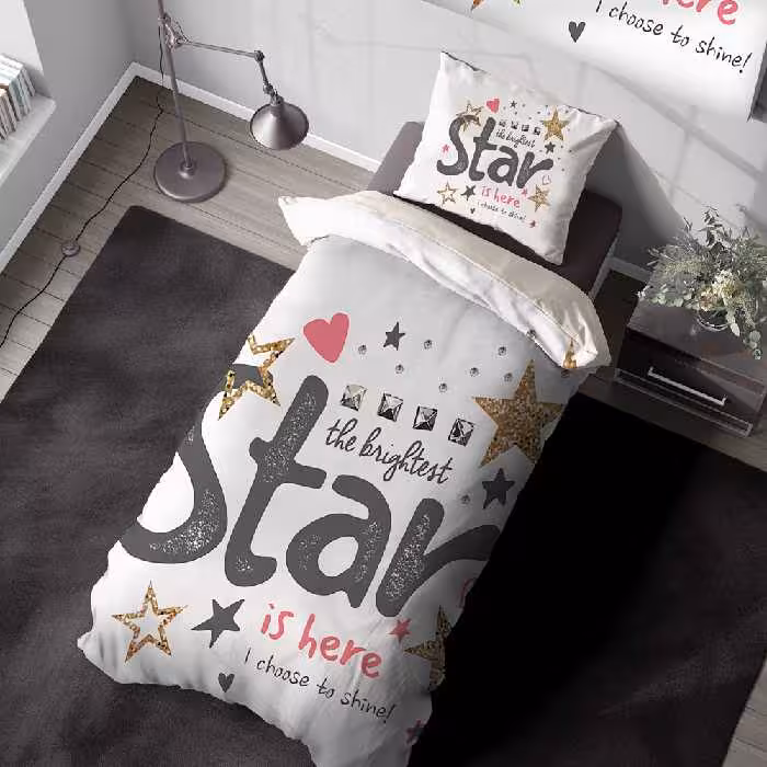 روتختی فانتزی دخترانه طرح استار BAs-4897