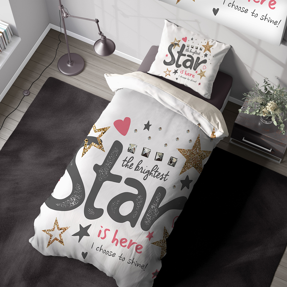 روتختی فانتزی دخترانه طرح استار BAs-4897