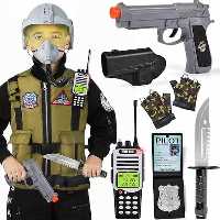 ست لباس خلبانی با لوازم A012