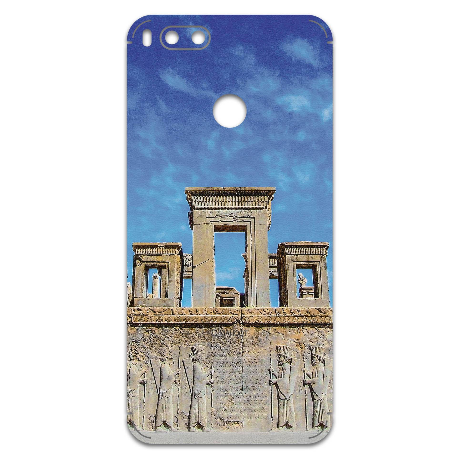 برچسب پوششی ماهوت مدل TAKHT-e-JAMSHID مناسب برای گوشی موبایل شیائومی Mi A1
