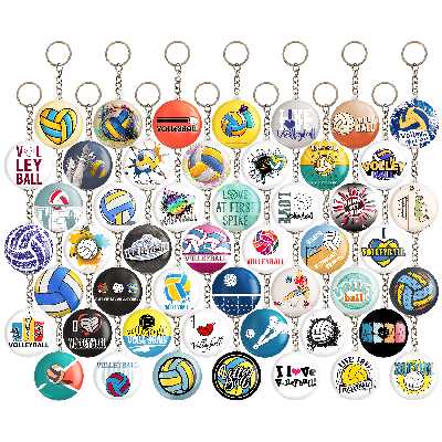 جاکلیدی خندالو مدل والیبال Volleyball کد 105 مجموعه 49 عددی