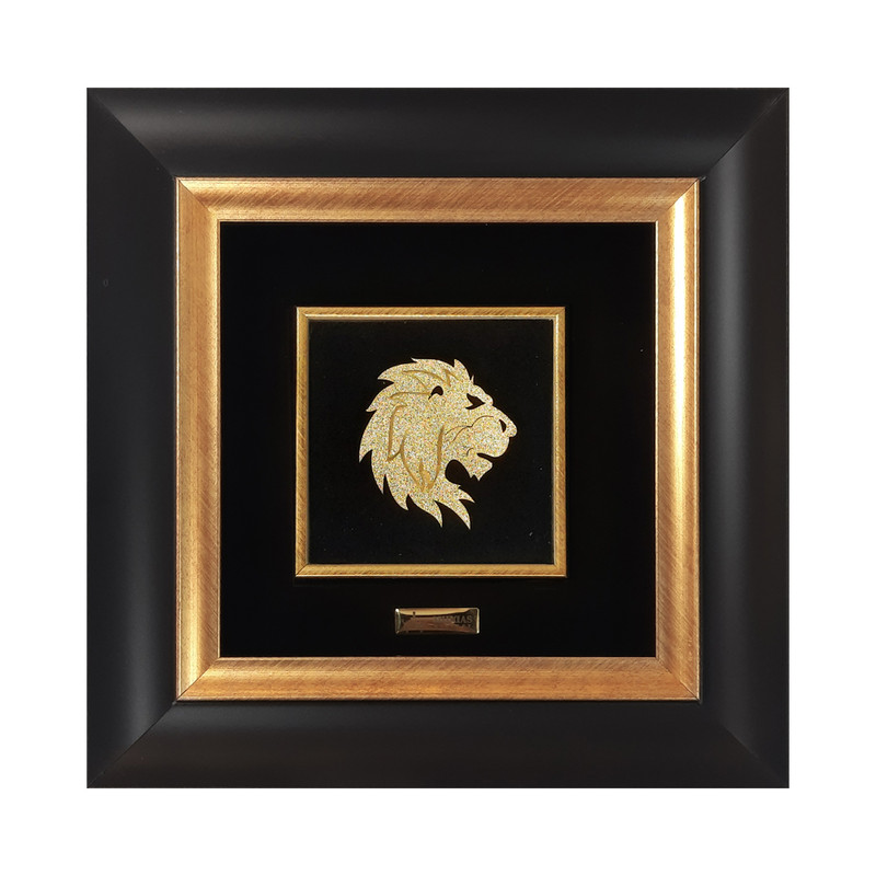 تابلو طلاکوب مدل نماد ماه تولد مرداد کد 1222 | دنیای قاب