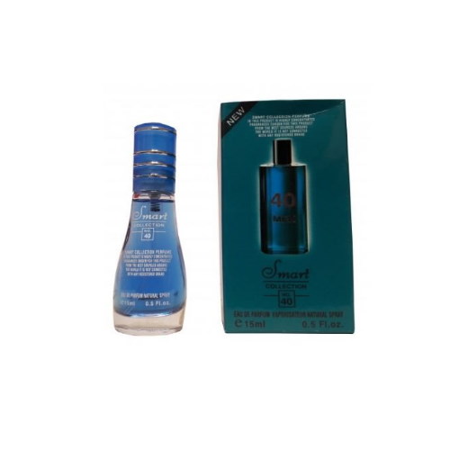 عطر مردانه اسمارت کد 40 با رایحه کول واتر 15 میل Smart Collection Cool Water