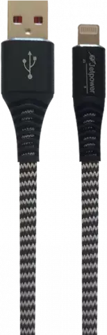 خرید کابل شارژ 1متری USB به LIGHTNING جت پاور