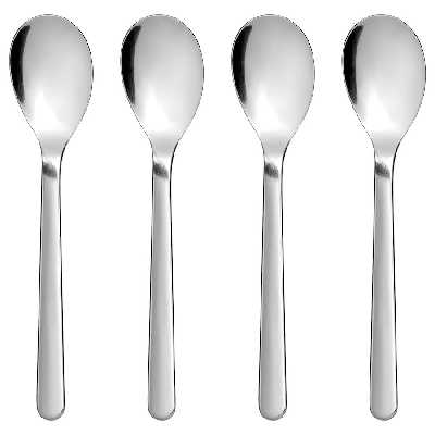 قاشق چای خوری ایکیا مدل FORNUFT بسته 4 عددی