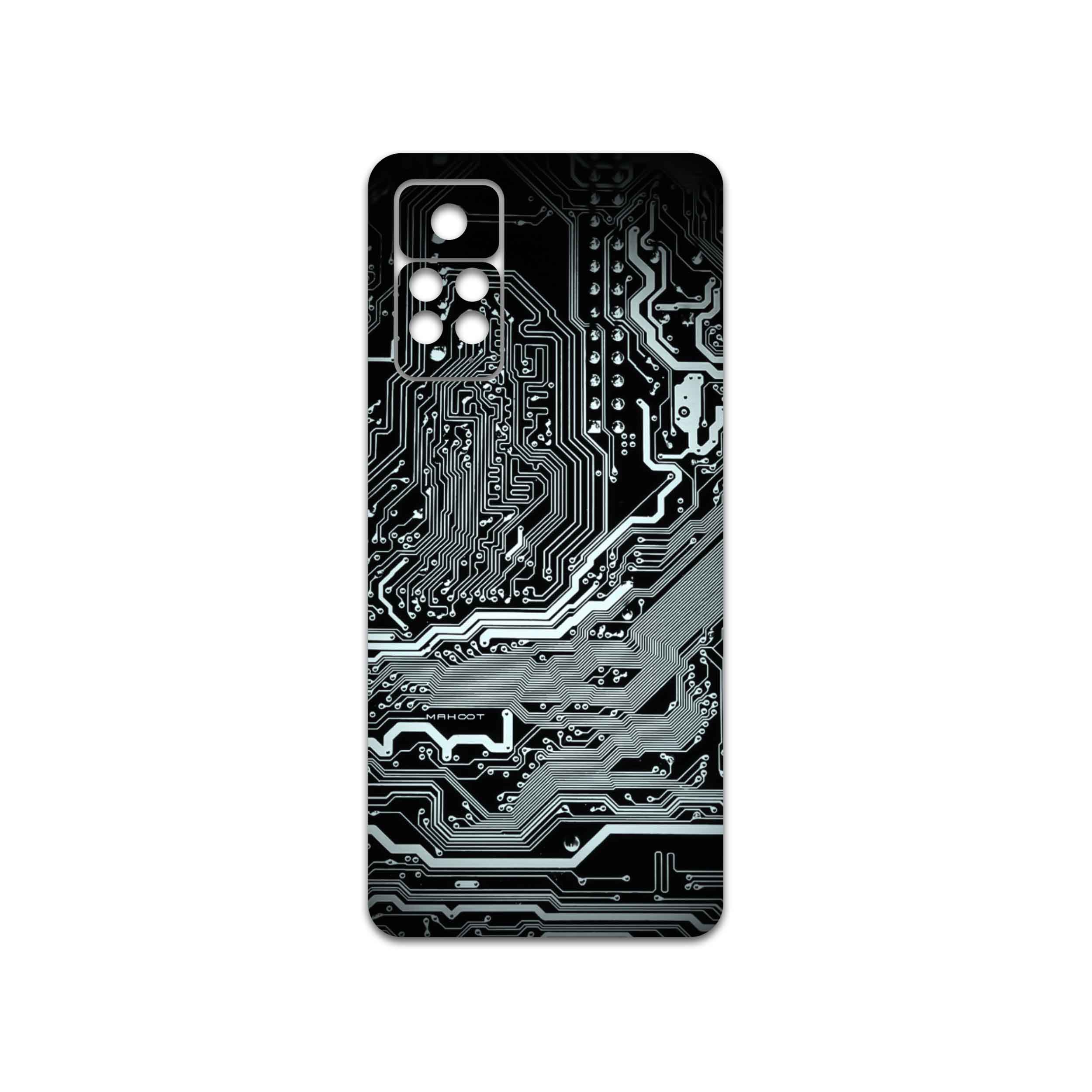 برچسب پوششی ماهوت مدل Black-Printed-Circuit-Board مناسب برای گوشی موبایل شیائومی Redmi Note 11 Pro 5G