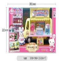 اسباب بازی مدل خانه عروسکی و بستنی فروشی خرگوش 6622