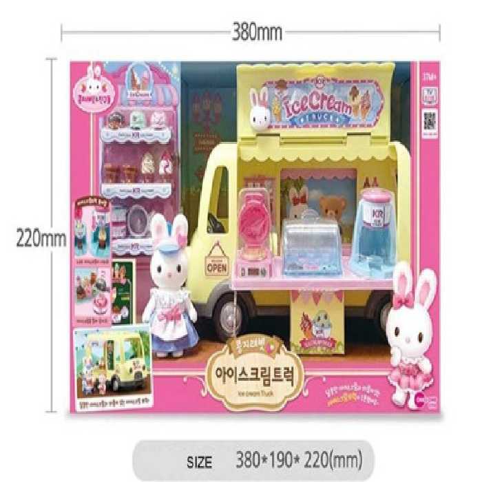 اسباب بازی مدل خانه عروسکی و بستنی فروشی خرگوش 6622