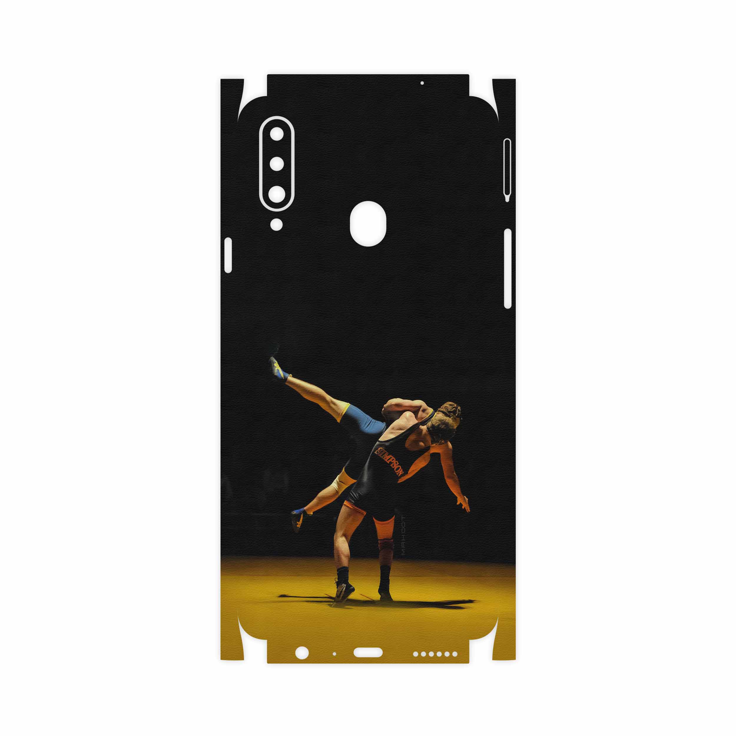 برچسب پوششی ماهوت مدل Wrestling-FullSkin مناسب برای گوشی موبایل سامسونگ Galaxy A20s