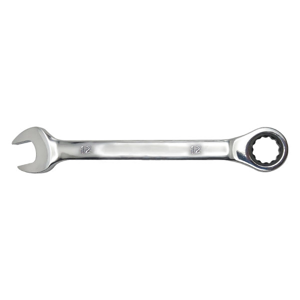 آچار یکسرتخت و یکسر رینگی جغجغه ای کد CR-V0012 سایز 12 میلیمتر