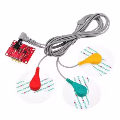 ماژول سنسور  قلب و الکتروکاردیوگرافی مدل AD8232