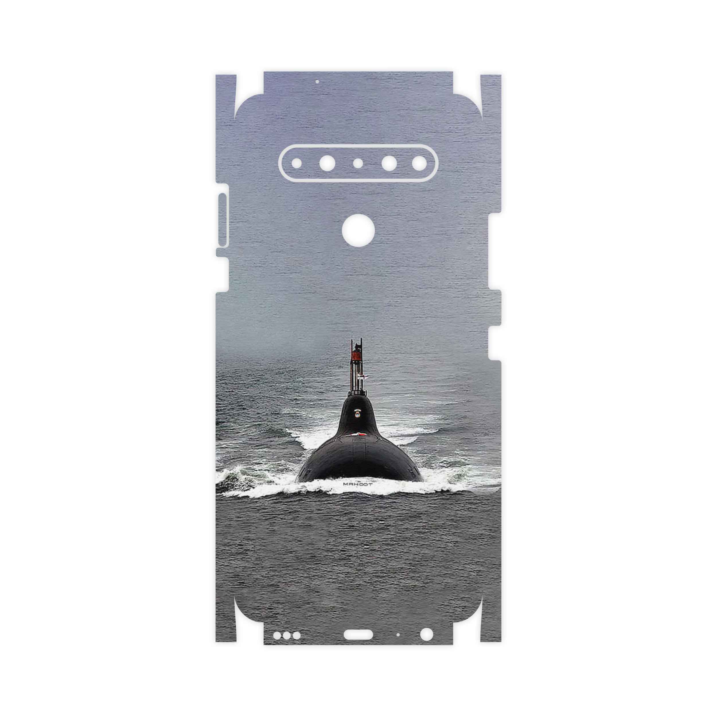 برچسب پوششی ماهوت مدل Submarine-FullSkin مناسب برای گوشی موبایل ال جی K61