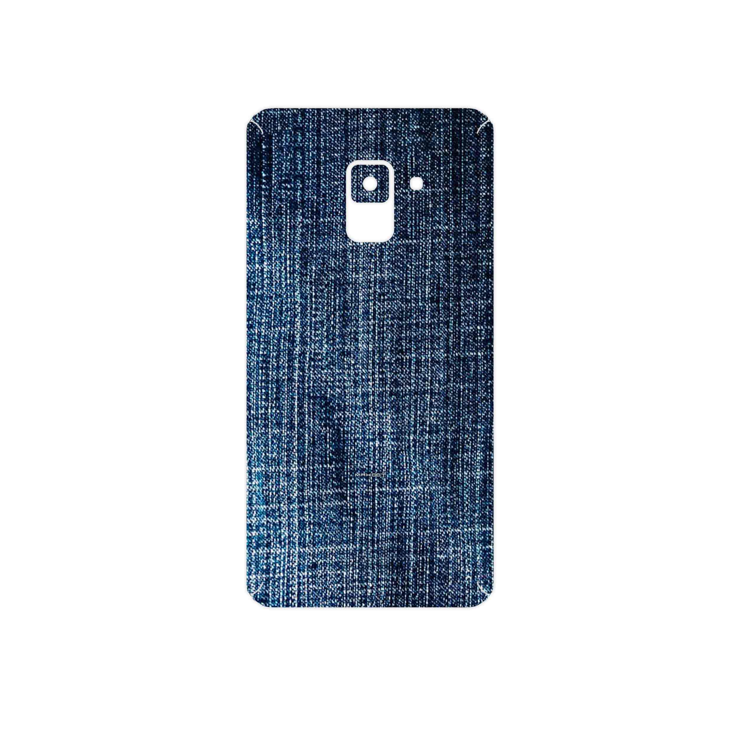 برچسب پوششی ماهوت مدل Fabric Texture 3 مناسب برای گوشی موبایل سامسونگ Galaxy A8 2018