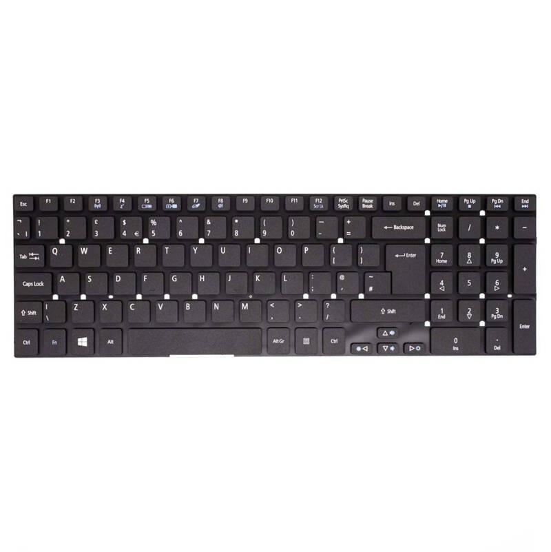 کیبورد لپ تاپ ایسر Acer Aspire E1-570 بدون فریم مشکی