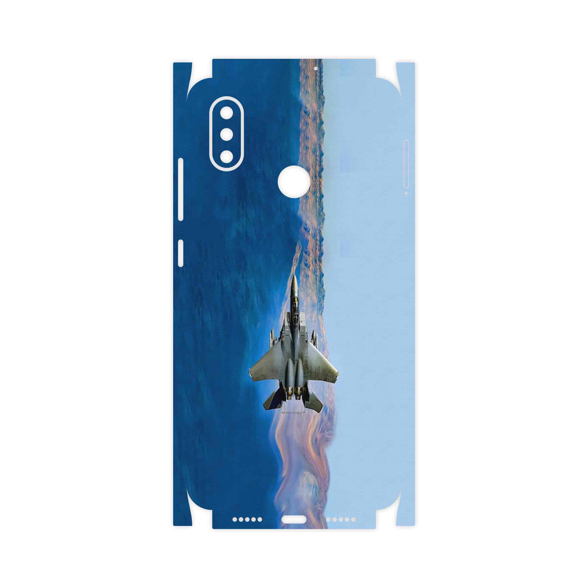 برچسب پوششی ماهوت مدل Fighter plane F15-FullSkin مناسب برای گوشی موبایل شیائومی Mi 8
