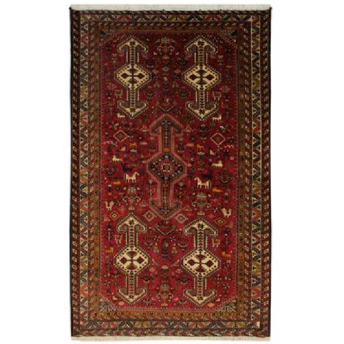 فرش قدیمی  دستبافت چهار و نیم متری کد 102587