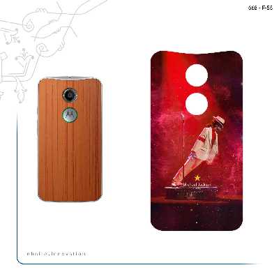 برچسب پوششی ماهوت مدل Michael Jackson مناسب برای گوشی موبایل موتورولا Moto X 2014