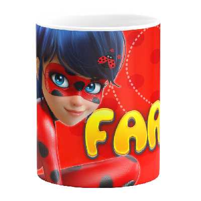 ماگ طرح دختر کفشدوزکی مدل فریما