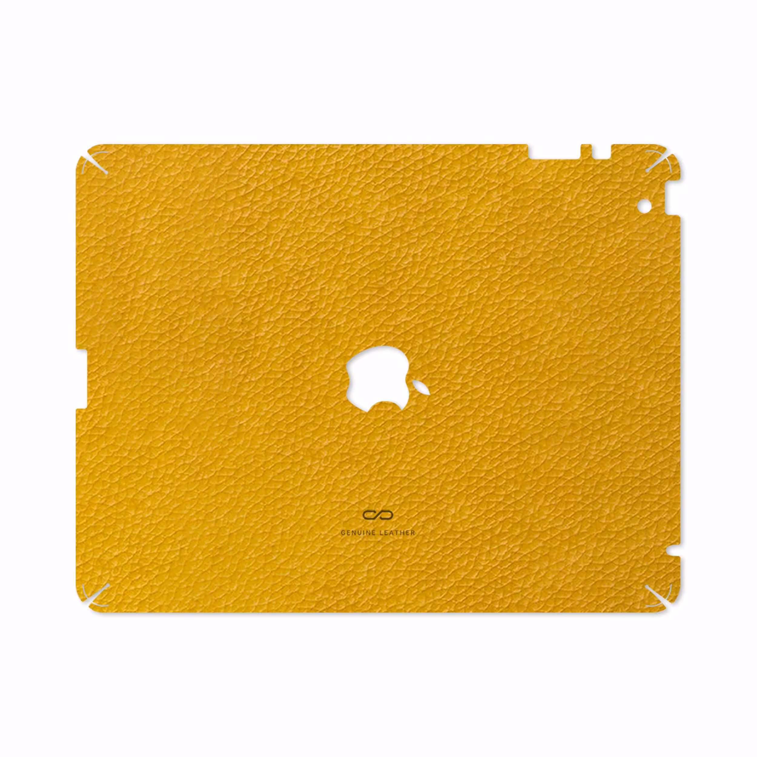 برچسب پوششی ماهوت مدل Mustard-Leather مناسب برای تبلت اپل iPad 2 2011 A1395