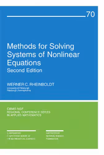 خرید و دانلود نسخه کامل کتاب Methods for solving systems of nonlinear equations