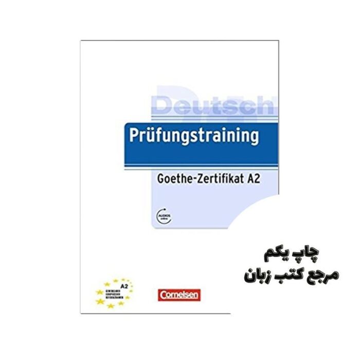 Prufungstraining Goethe Zertifikat A2 cd کتاب نویسنده Maenner, Dieter