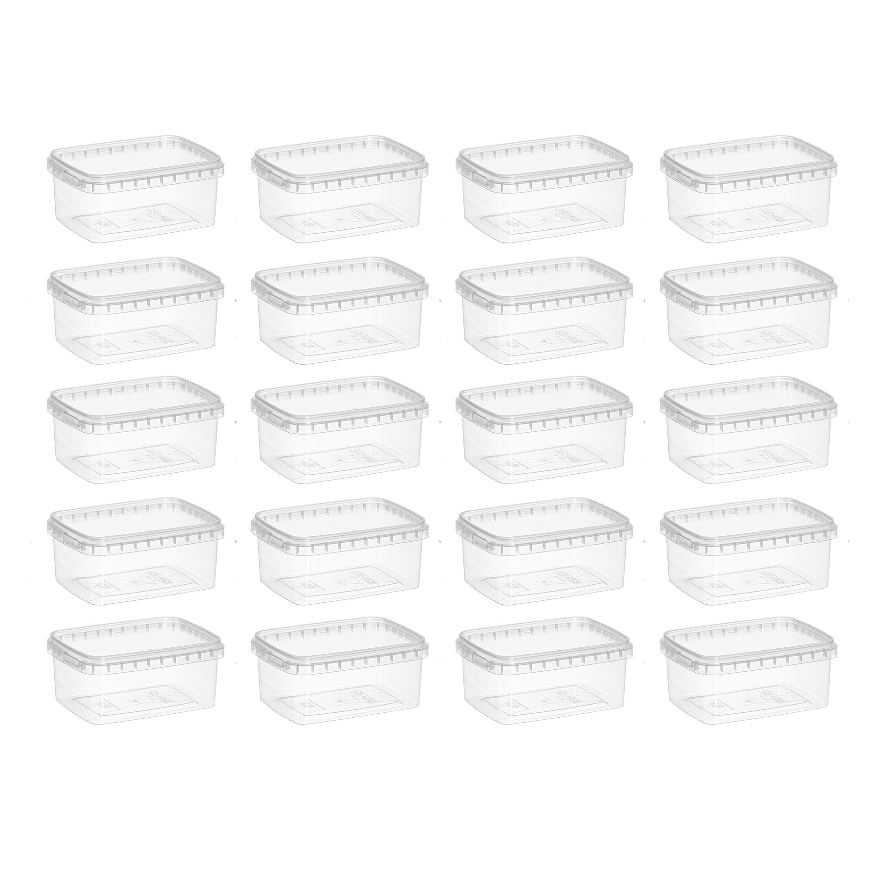 ظرف نگهدارنده مدل 550 بسته 20 عددی