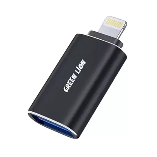 مبدل OTG USB3 به لایتنینگ گرین مدل GNLOTGBK