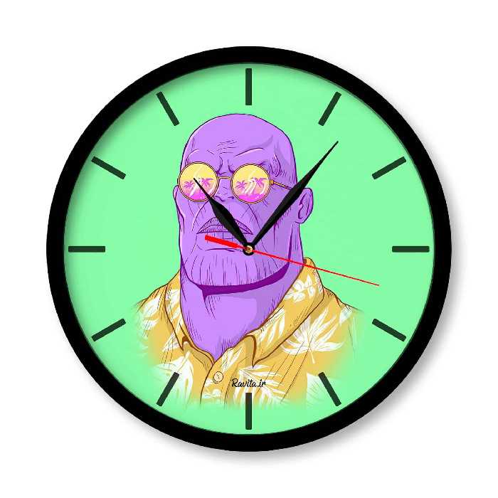 ساعت‌ دیواری راویتا طرح انتقام‌جویان کد 3373