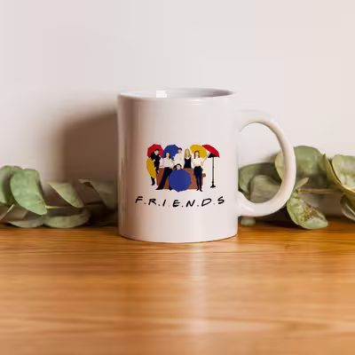 ماگ طرح friends مدل فرزان