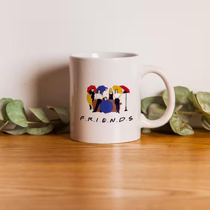 ماگ طرح friends مدل فرزان