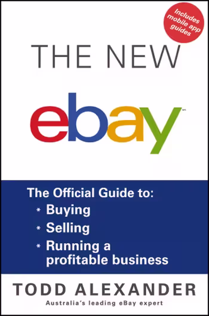 خرید و دانلود نسخه کامل کتاب The New ebay The Official Guide to Buying, Selling, Running a Profitable Business