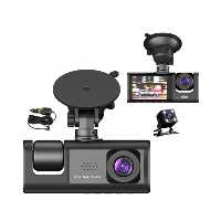 خرید و قیمت دوربین 3 لنزه خودرو وای فای دار برند BLACK BOX مدل C309