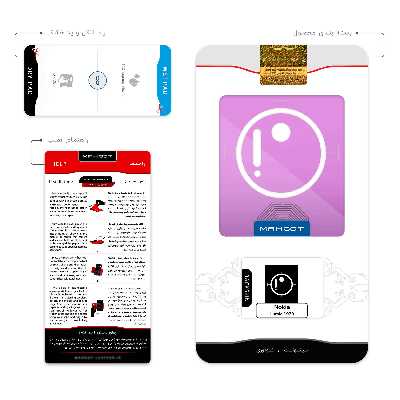 برچسب پوششی ماهوت مدل Minimal Maze مناسب برای گوشی موبایل نوکیا Lumia 1020