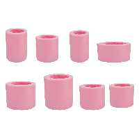 قالب شمع مدل کاکتوس مجموعه 8 عددی 