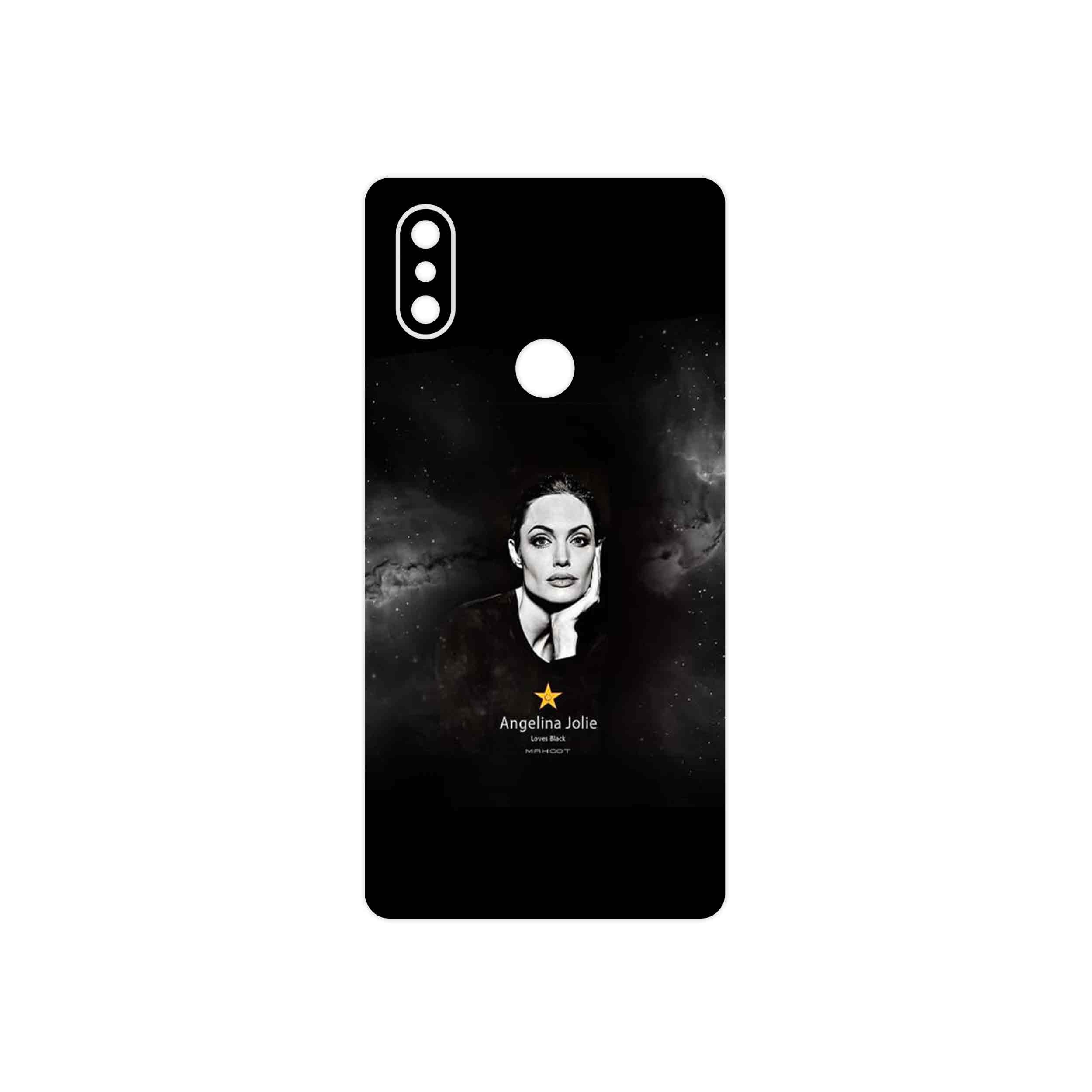 برچسب پوششی ماهوت مدل Angelina Jolie مناسب برای گوشی موبایل شیائومی Mi 8 SE