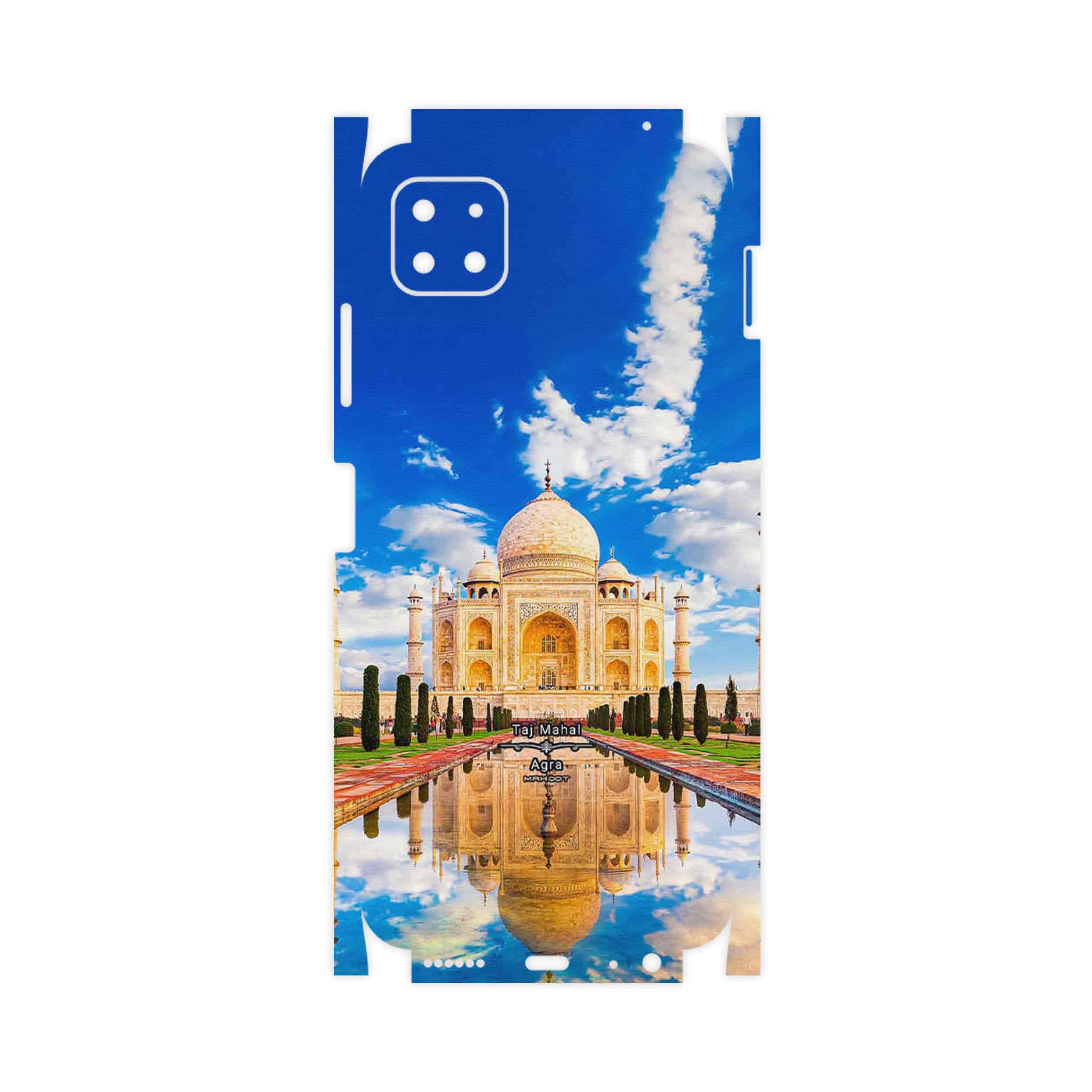 برچسب پوششی ماهوت مدل The Taj Mahal-FullSkin مناسب برای گوشی موبایل سامسونگ Galaxy A22 5G