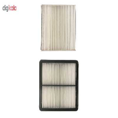 فیلتر کابین خودرو آرو مدل 13178 مناسب برای برلیانس H330 به همراه فیلتر هوا