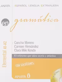 Gramatica Nivel elemental A1 A2  CD