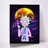 تابلو مدل Rick &amp; Morty کد F-1057