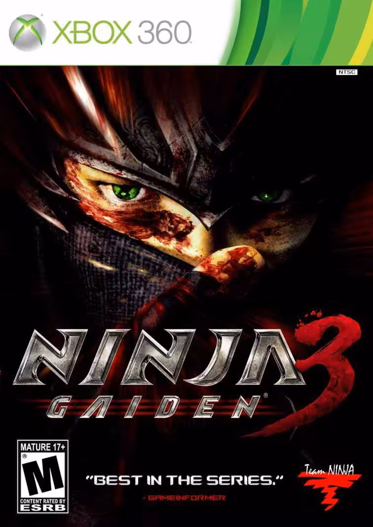 بازی ایکس باکس 360 ninja guiden 3