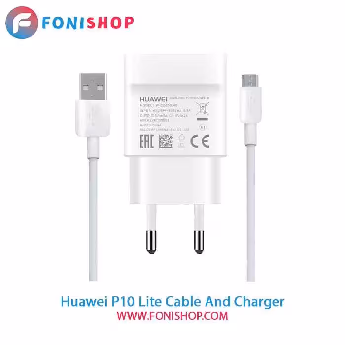 کابل و شارژر فست شارژ اصلی هوآوی Huawei P10 Lite