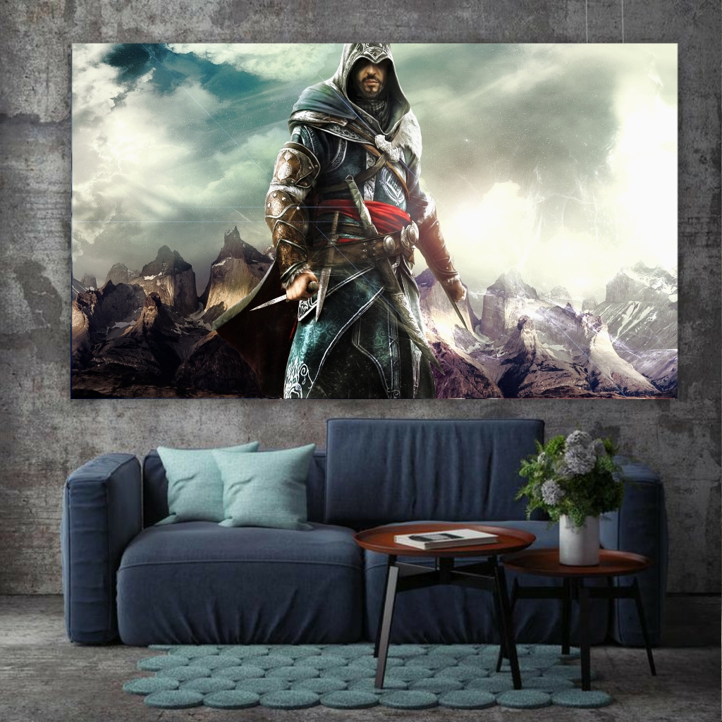 تابلو بوم طرح گیم اساسینس مدل SDB3121