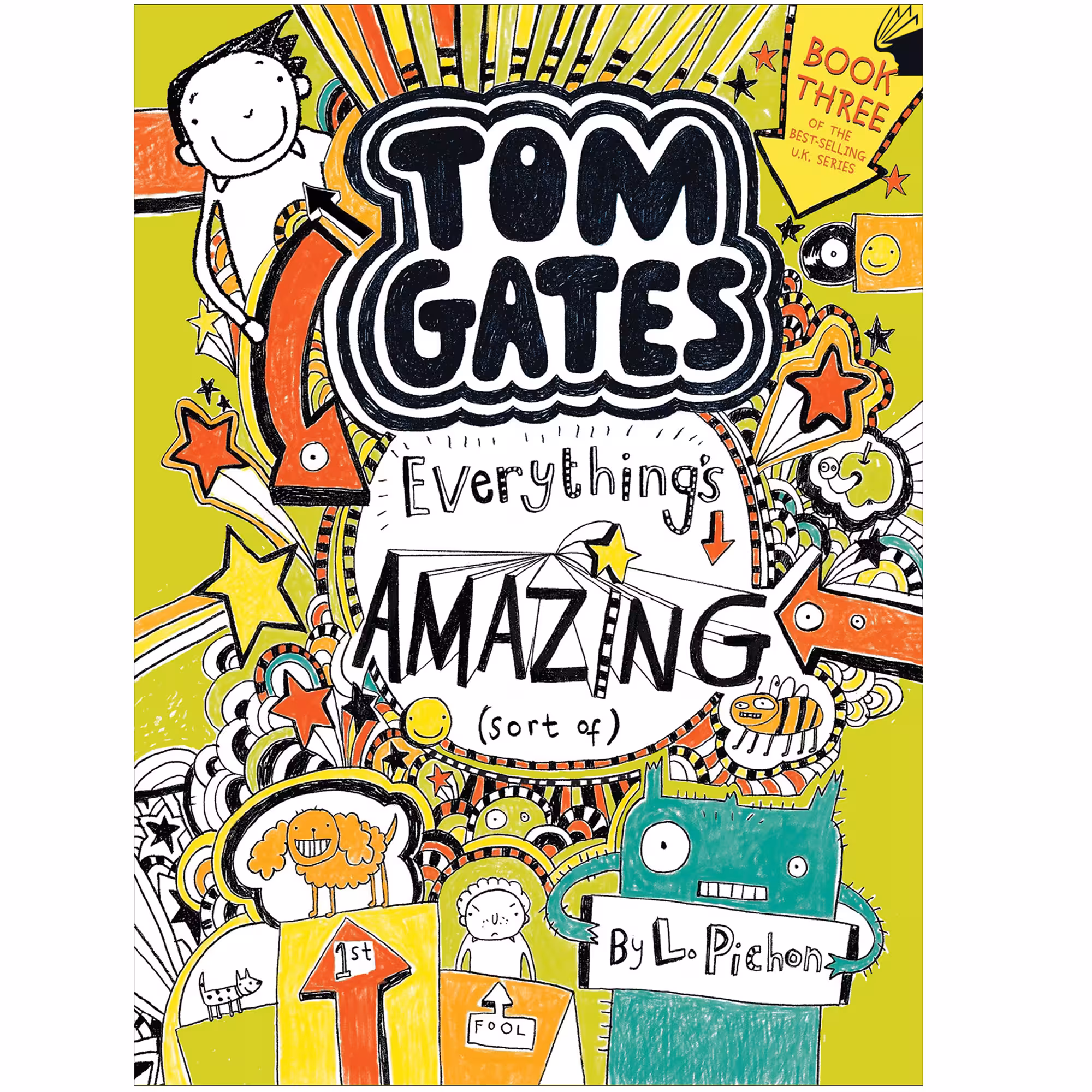کتاب Tom Gates Everything Amazing اثر L Pichon انتشارات معیار علم