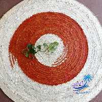 سفره حصیری نارنجی1