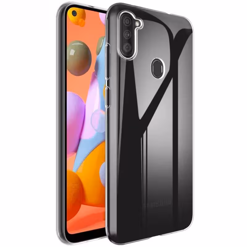 قاب و کاور موبایل سامسونگ ژله ای شفاف مناسب برای گوشی موبایل سامسونگ Galaxy A11
