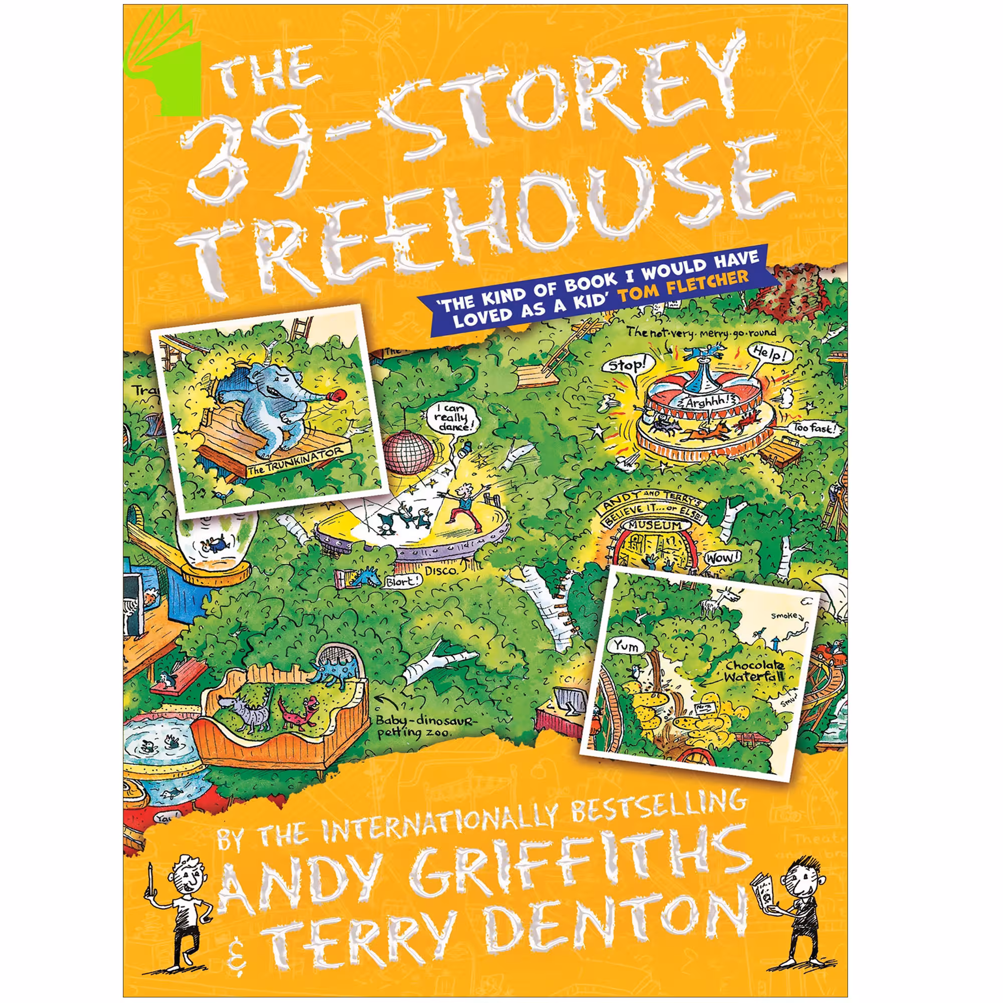 کتاب The 39-Story Treehouse اثرAndy Griffiths انتشارات معیار علم