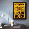 تابلو مدل Brain work کد m50107